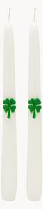 Sviečky Shamrock, 2 ks