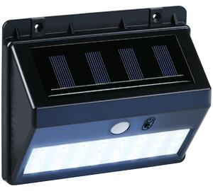 Grundig Nástenná lampa - Solárne lampy pre exteriér – Nástenná lampa bez napájania – LED vonkajšia lampa na stenu s pohybovým senzorom 120° 5M dosah – IP44