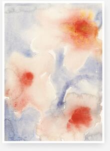 Paper Collective Plagát Three Flowers By Liat Greenberg 50x70 cm