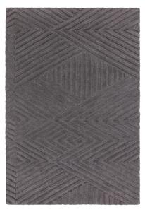 Antracitovosivý vlnený koberec 160x230 cm Hague – Asiatic Carpets