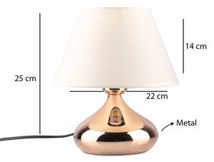 Stolová lampa ASPARAGUS 1xE27/40W/230V medená