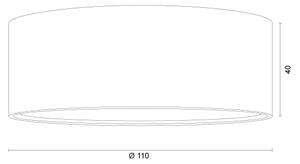 Argon 8915 - Stropné svietidlo ELORA 1xGX53/7W/230V pr. 11 cm biela