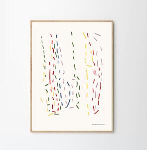 The Poster Club Plagát 1 - 2 - Many by Leise Dich Abrahamsen 50x70 cm