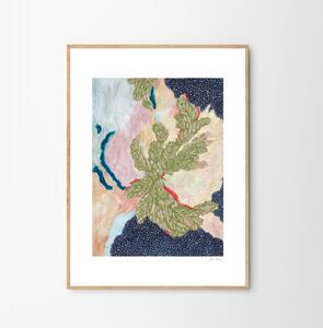The Poster Club Plagát Little Green by Sofia Rebecca Iversen 50x70