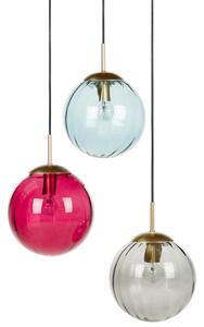 Závesná lampa viacfarebná kov železo sklo závesné svetlo moderné glamour osvetlenie obývacia izba jedáleň spálňa