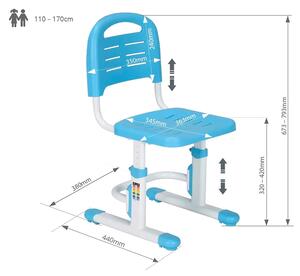 FD Rastúca stolička SST3L-S - modrá