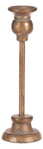 Kovový svietnik 23 cm zlatý FUP521