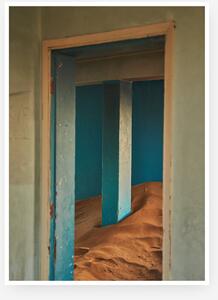 Paper Collective Plagát Sand Village III By Stan Desjeux 50x70 cm