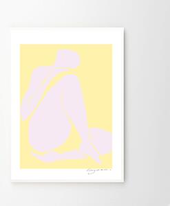 The Poster Club Plagát Lilac Intimacy by Tiny Stories 30x40 cm