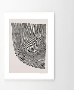 The Poster Club Plagát Curves by Leise Dich Abrahamsen 50x70 cm