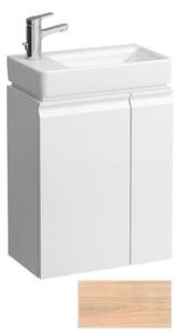 Kúpeľňová skrinka pod umývadlo Laufen Pro 47x27,5x62 cm dub H4830010954791