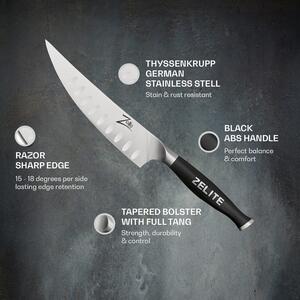 Zelite Infinity by Klarstein Comfort Pro, 6" vykosťovací nôž, 56 HRC, špeciálny výbrus, nehrdzavejúca oceľ