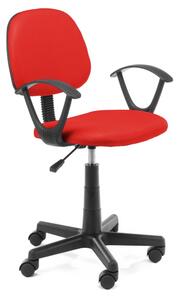 Otočná stolička FD-3, červená