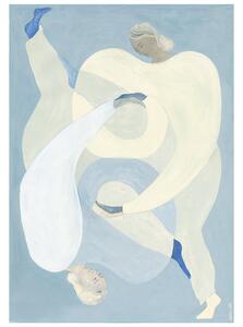 The Poster Club Plagát Hold You Blue by Sofia Lind 70x100 cm