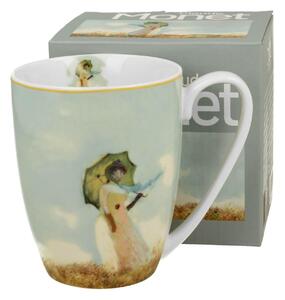 Porcelánový hrnček Monet Woman with Parasol 360 ml