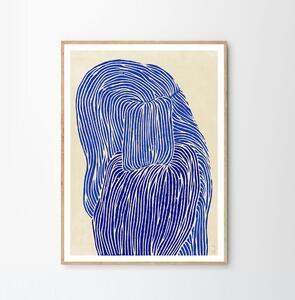 The Poster Club Plagát Deep Blue by Rebecca Hein 30x40 cm
