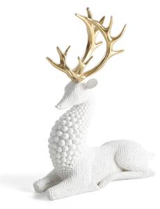 VIANOČNÁ FIGÚRKA DEER 22 CM VIACFAREBNÁ