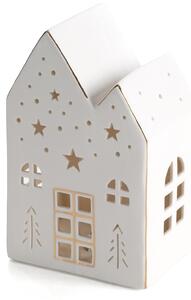 VIANOČNÁ SOŠKA VILLAGE SADA 2KS 14X9X21 CM VIACFAREBNÁ