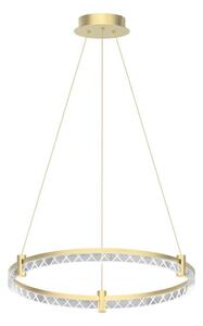 LED Luster na lanku ELEGANCE LED/36W/230V pr. 60 cm zlatá