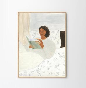 The Poster Club Plagát Morning Read by Isabelle Vandeplassche 50x70