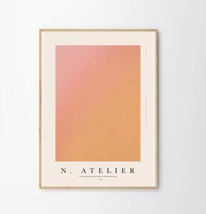 Poster & Frame Plagát Warm Gradient 002 by N.Atelier 30x40 cm