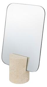 Kozmetické zrkadlo 18x30 cm Travertine – Mette Ditmer Denmark