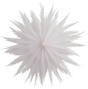 Závesná svietiaca hviezda Liz White 50 cm