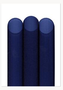 Plagát Blue Pipes