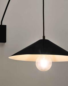 KALLY nástenná lampa Čierna