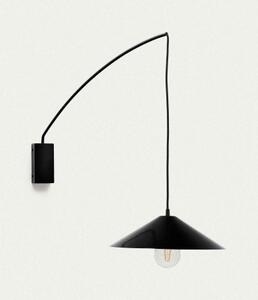 KALLY nástenná lampa Čierna