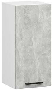 Kuchynská skrinka OLIVIA W30 H580 - biela/beton