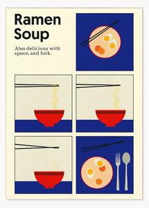 Plagát Ramen Soup