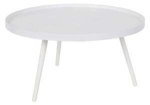 Biely okrúhly konferenčný stolík ø 78 cm Mesa – WOOOD