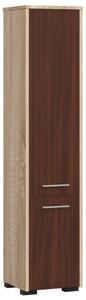 Kúpeľňová skrinka FIN 2D - dub sonoma/wenge