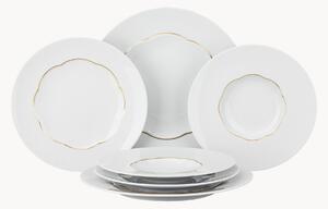 Porcelánová súprava riadu Sonetto, 2 osoby, 6 ks