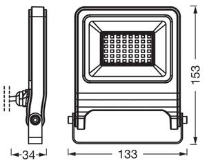 Osram - LED reflektor ENDURA LED/30W/230V 3000K IP65