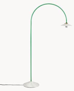 Ručne vyrobená oblúková lampa's mramorovým podstavcom Moou