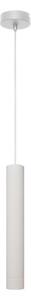 LED Luster na lanku TUBA 1xGU10/4,8W/230V biela