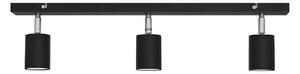 LED Bodové svietidlo TUNE 3xGU10/4,8W/230V čierna