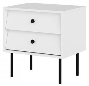 Mirjan24 Set dvoch nočných stolíkov Aurezi 2S, Farby: biela 5903211384981