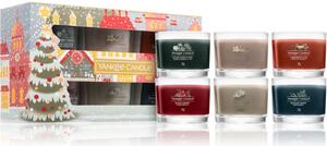 Yankee Candle Christmas Collection 6 Votive Candles darčeková sada