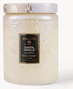 Ručne vyrobená vonná sviečka Japonica Collection (santalové drevo, bourbon vanilka a oud)