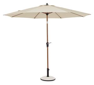 Béžový slnečník ø 300 cm Palinuro – Bizzotto