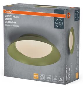 Osram - LED stmievateľné stropné svietidlo PLATE LED/19W/230V priemer 31 cm zelené