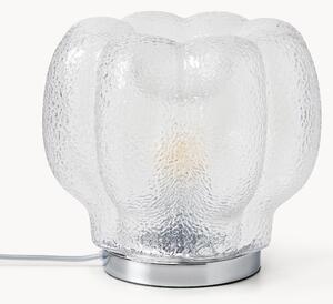 Malá stolová lampa zo skla Umali