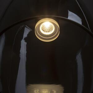 RENDL BELLINI M LED závesná čierna dymové sklo 230V LED 5W 30° 3000K R13652