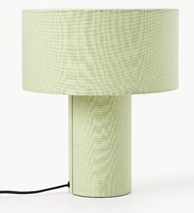 Ľanová stolová lampa Ron