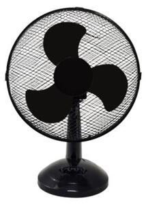 Stolový ventilátor 34cm 40W Čierny