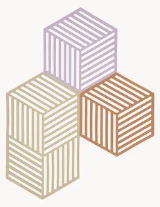 Silikónové podložky Hexagon, 3 ks
