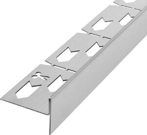 Spádová lišta do sprchovacieho kúta - 120 cm - inox